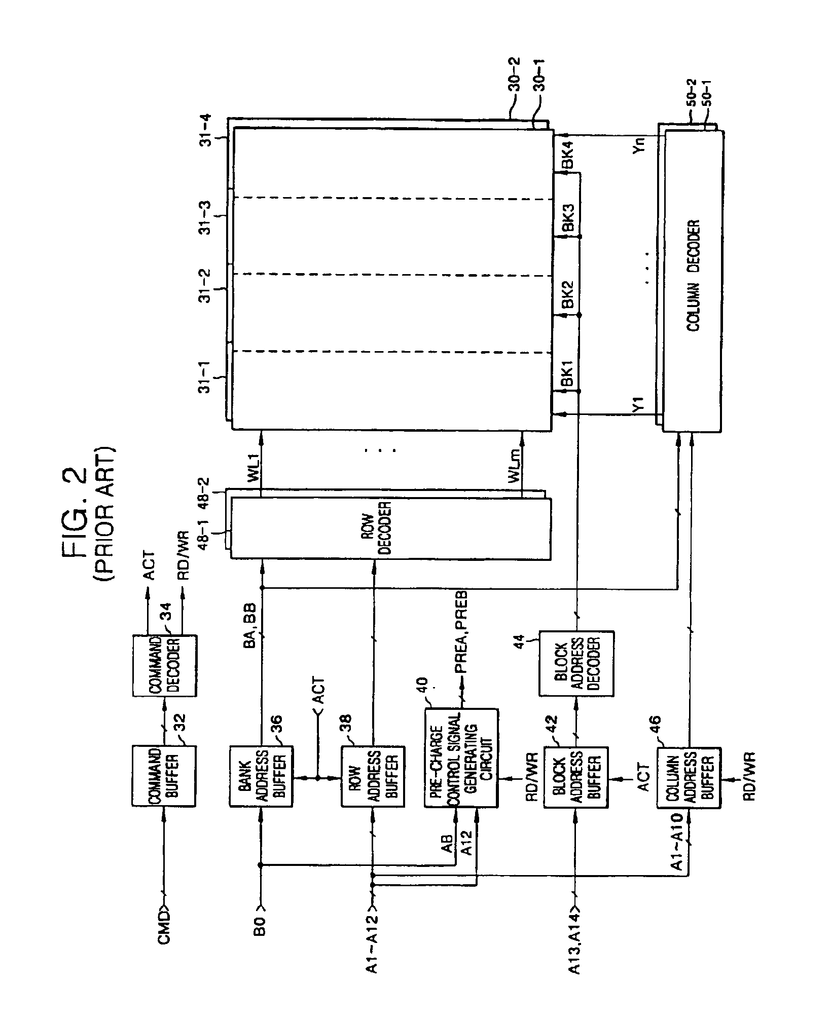 DRAM with segmental cell arrays and method of accessing same