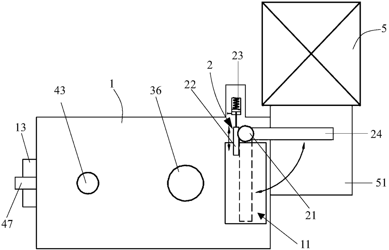 Transformer iron core stamping leftover collection device