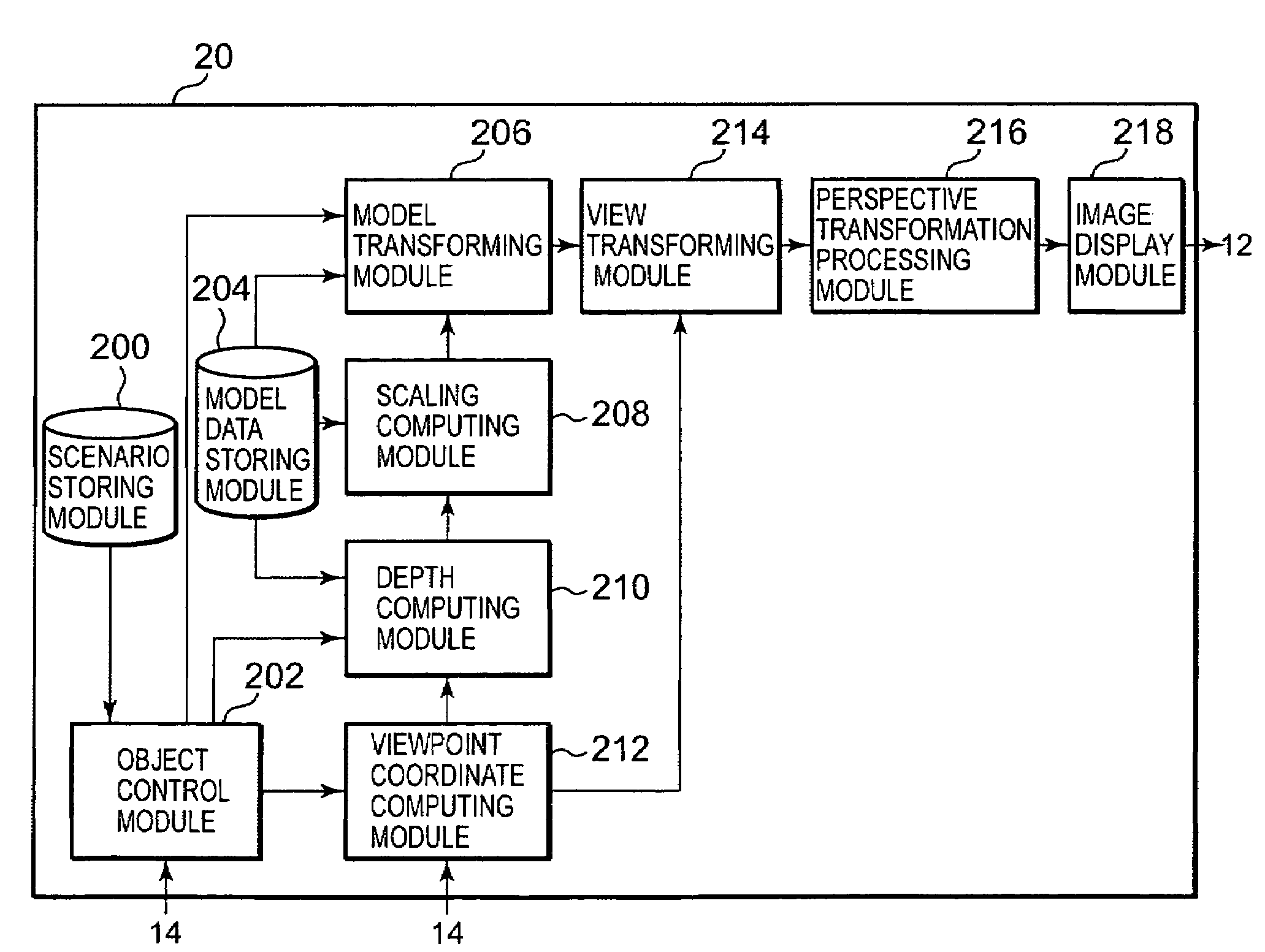 Entertainment apparatus, object display device, object display method, recording medium and character display method