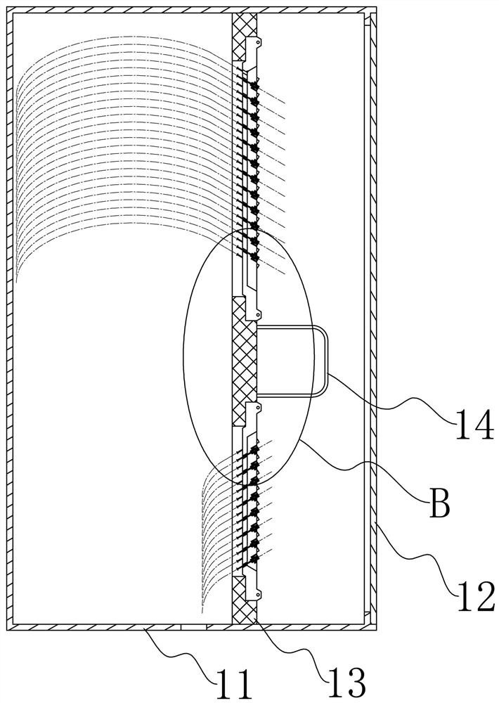 Optical cable distribution box