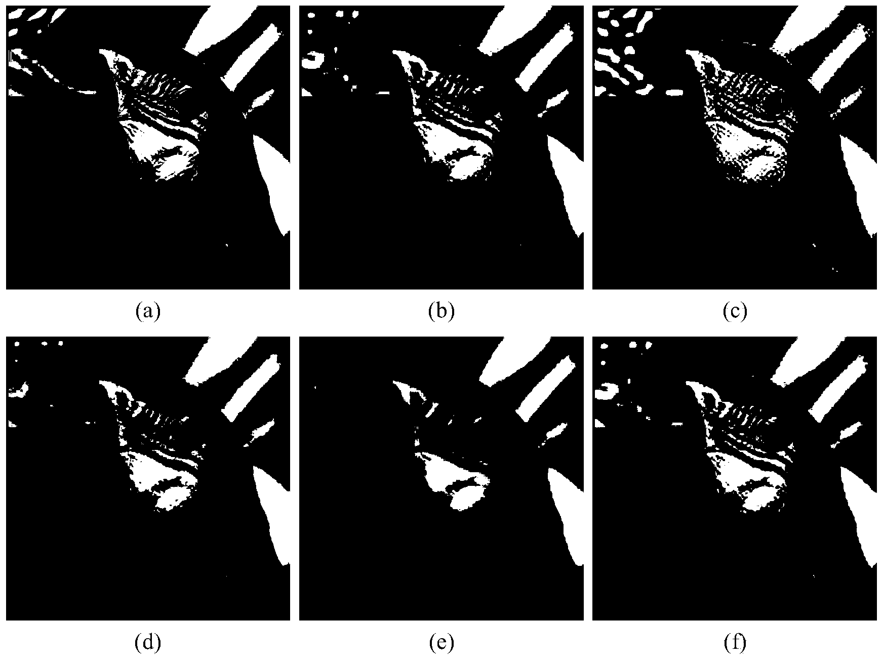Image super-resolution reconstruction method based on multi-layer supporting vectors