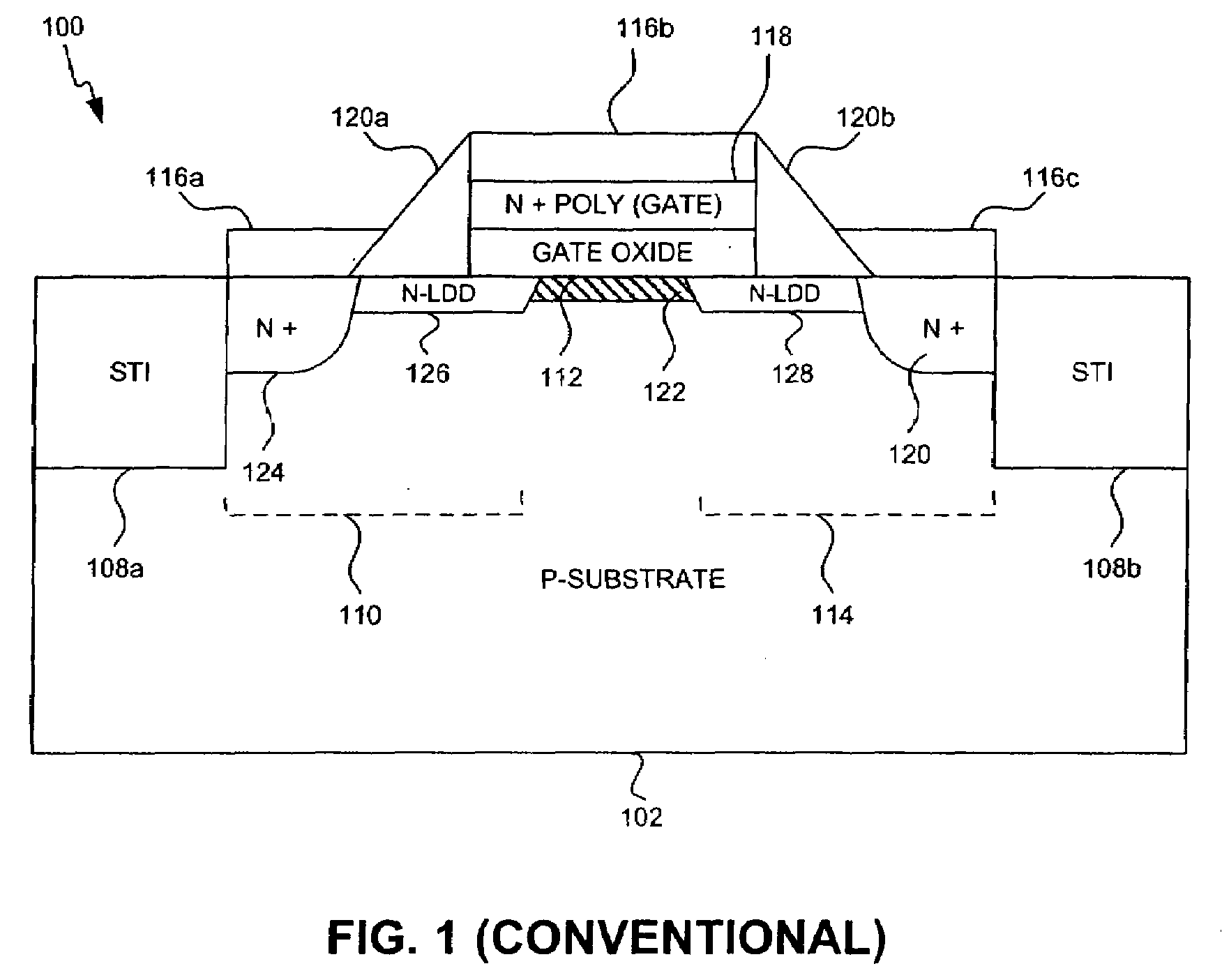 Semiconductor device with increased breakdown voltage