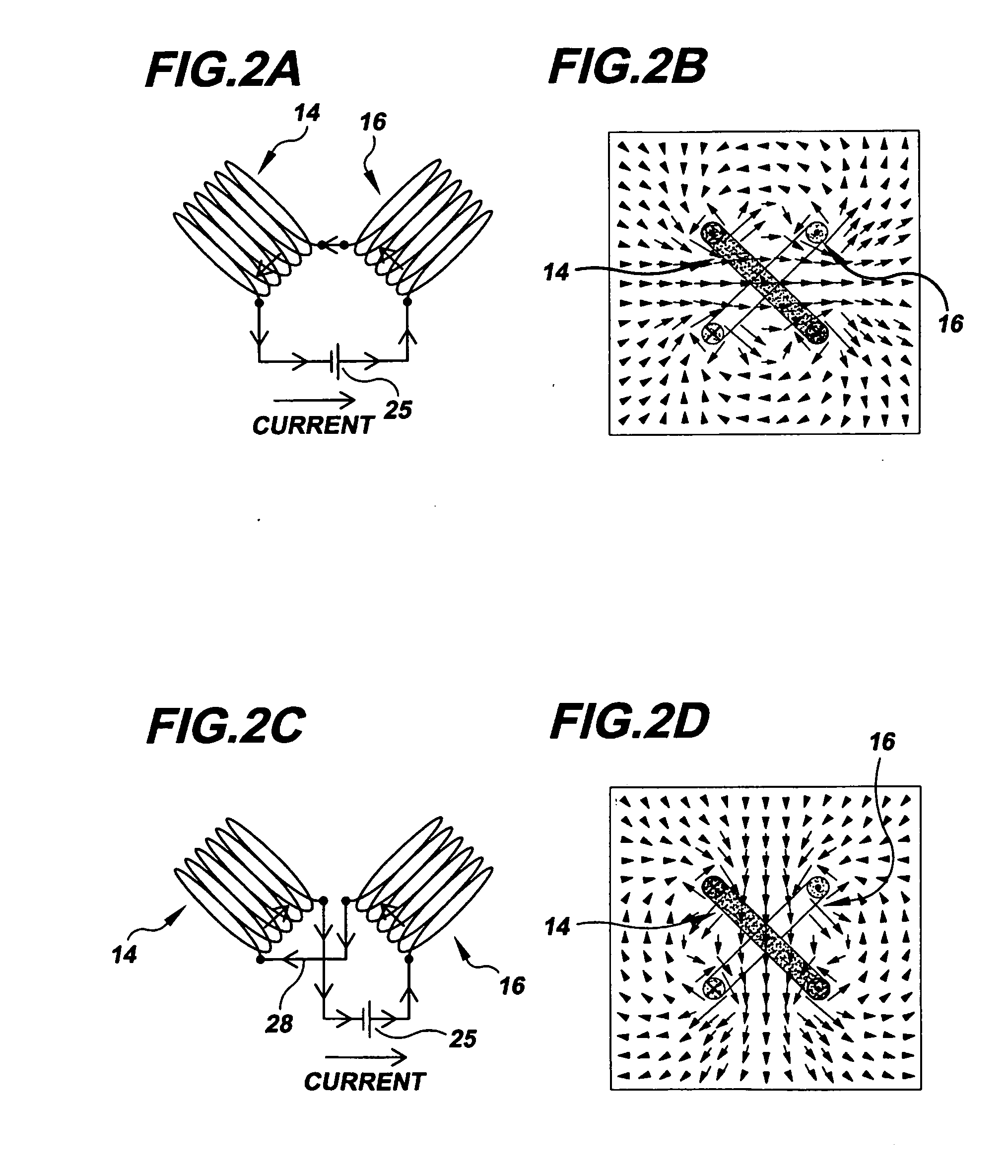 Magnetic actuator drive for actuation and resetting of magnetic actuation materials