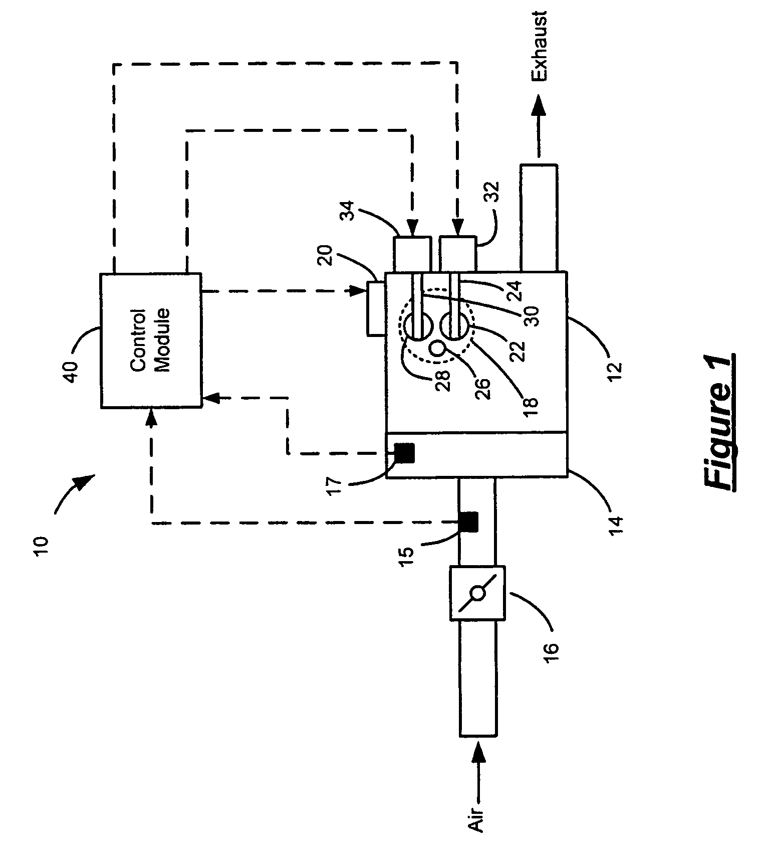 Air dynamic steady state and transient detection method for cam phaser movement