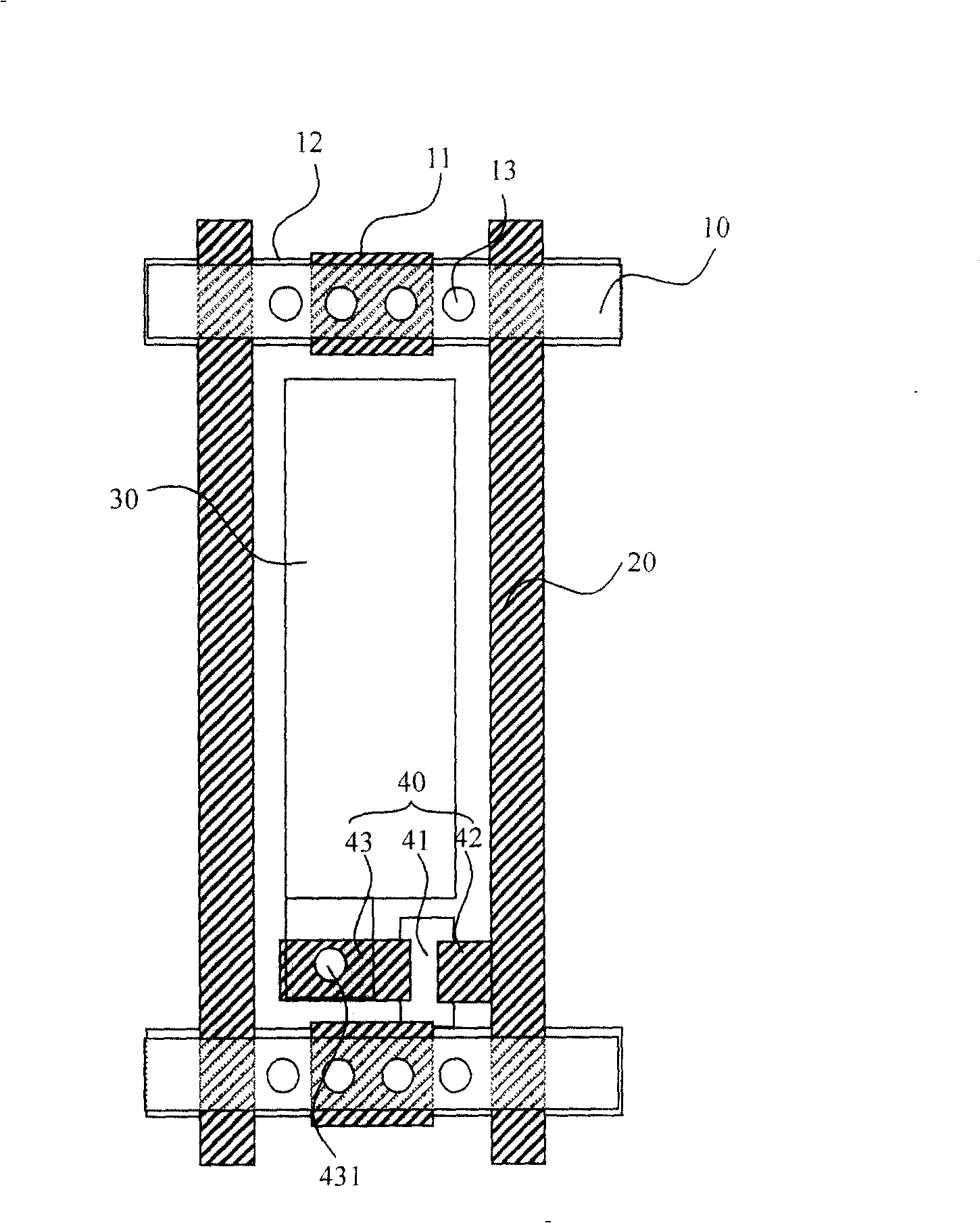 Film transistor array substrates and its producing method, repairing method