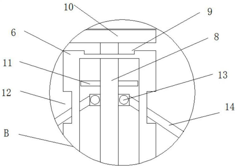 Edge folding storage barrel for storing environment design drawings