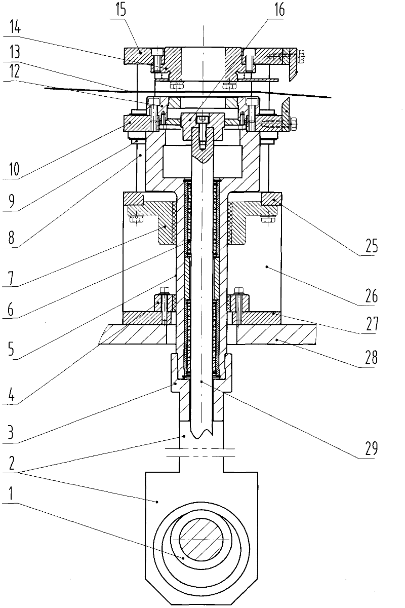 Cup bottom paper cutting and delivering mechanism of high-speed paper cup machine