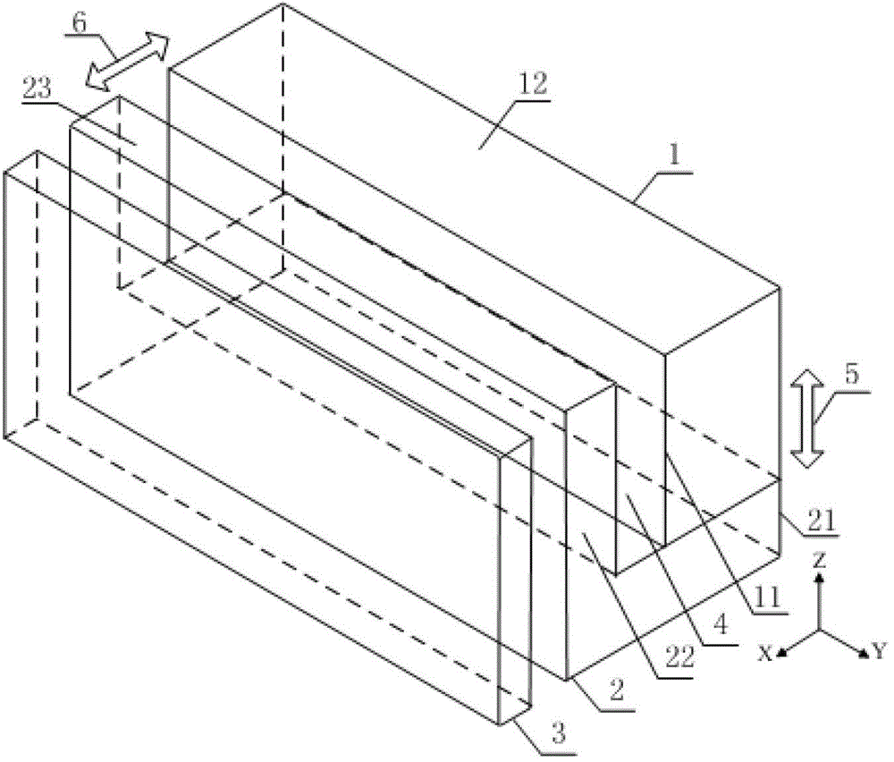 Magnetic moment orientation device for identifying magnetic graph on magnetic stripe and identification method of magnetic moment orientation device