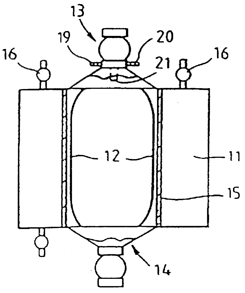 Method and apparatus for separating liquid mixtures using intermittent heating