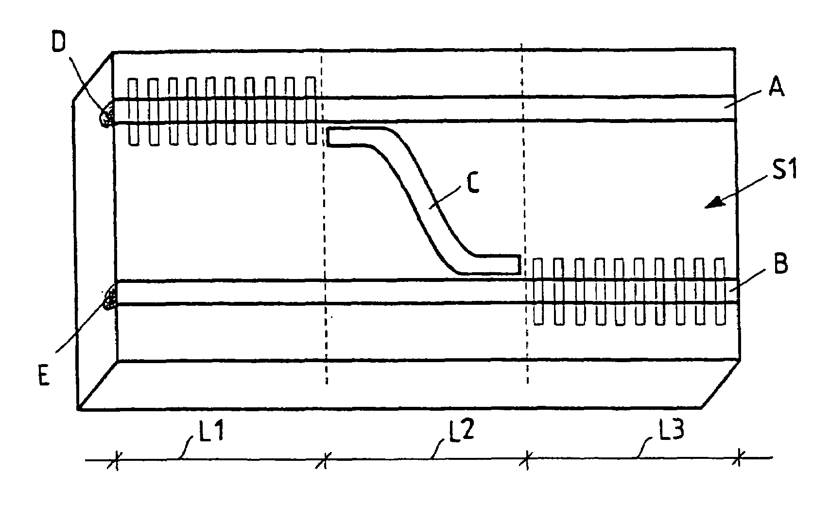 Reconfigurable optical device for wavelength division multiplexing networks