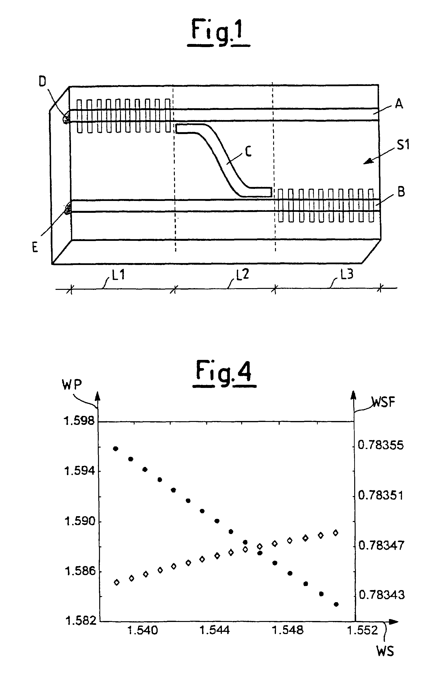 Reconfigurable optical device for wavelength division multiplexing networks