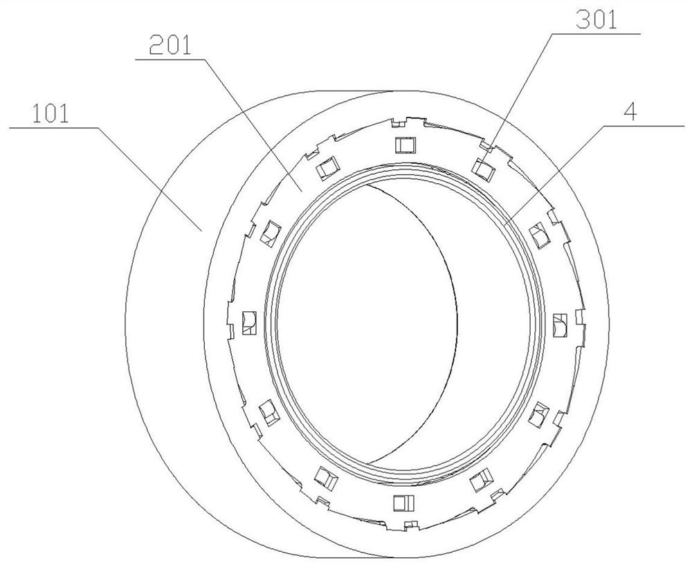 Holder-free one-way bearing