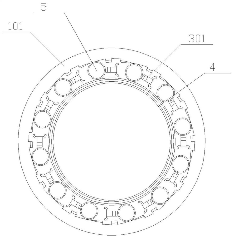 Holder-free one-way bearing