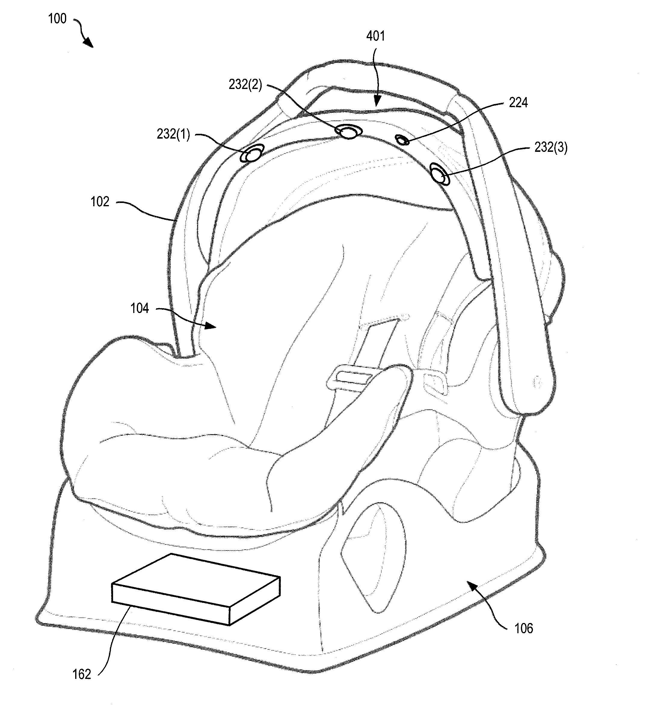 Systems for Soothing and Prolonging Sleep of a Child in a Car Seat