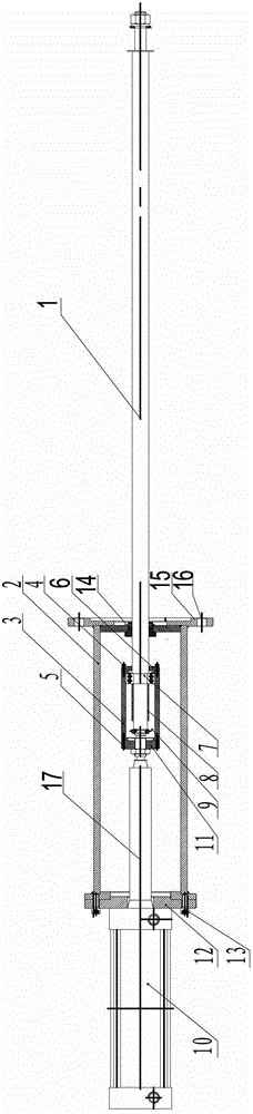 Pneumatic wire-accumulating mechanism