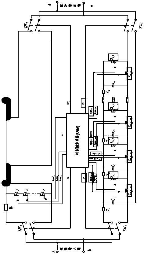Fault detection system and method for modular multi-level converter valve submodule IGBT (Insulated Gate Bipolar Translator)