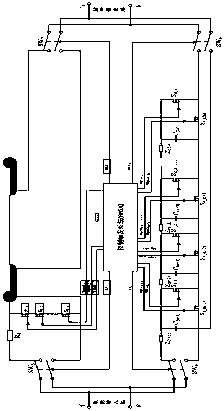 Fault detection system and method for modular multi-level converter valve submodule IGBT (Insulated Gate Bipolar Translator)