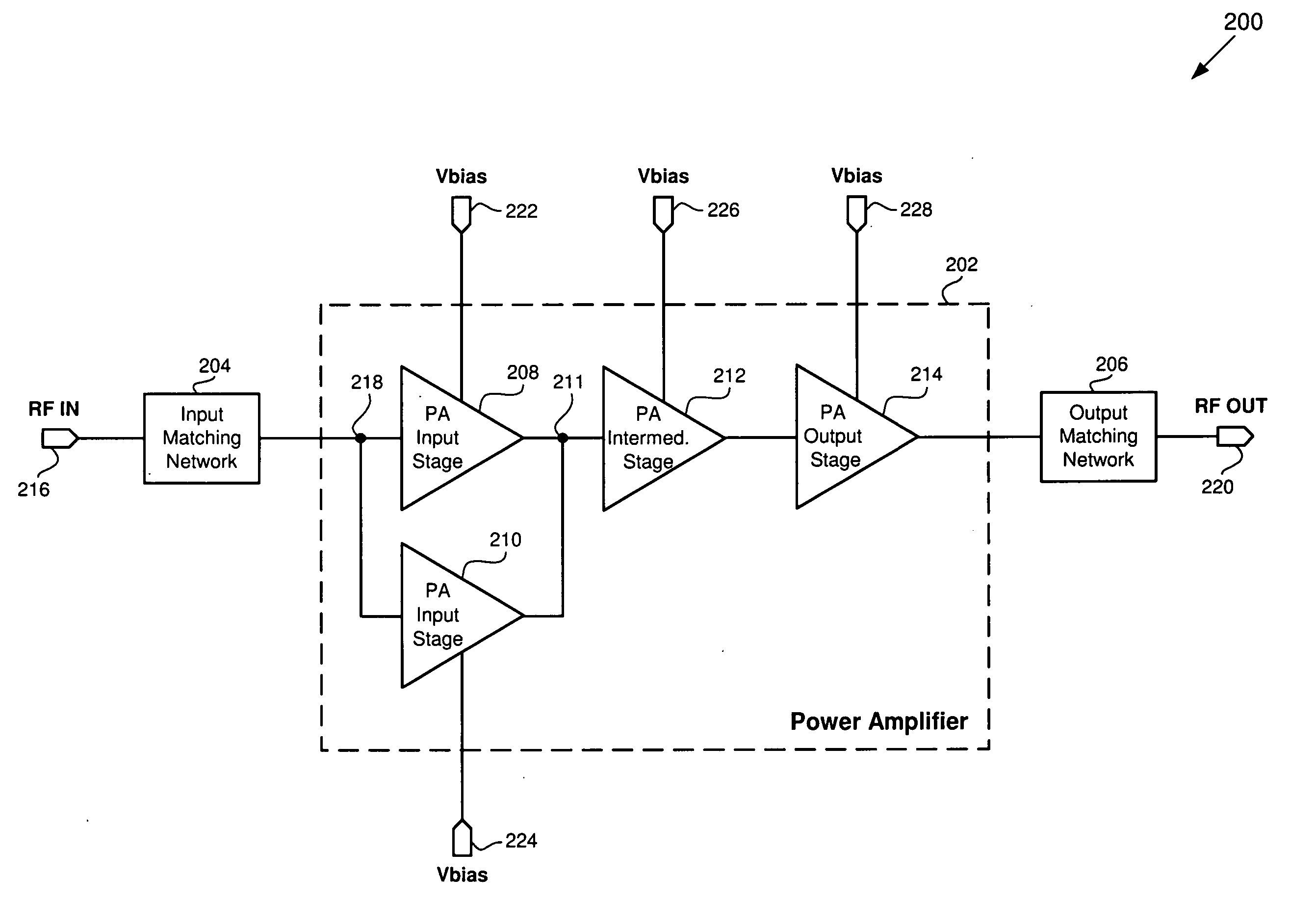 Dual mode power amplifier
