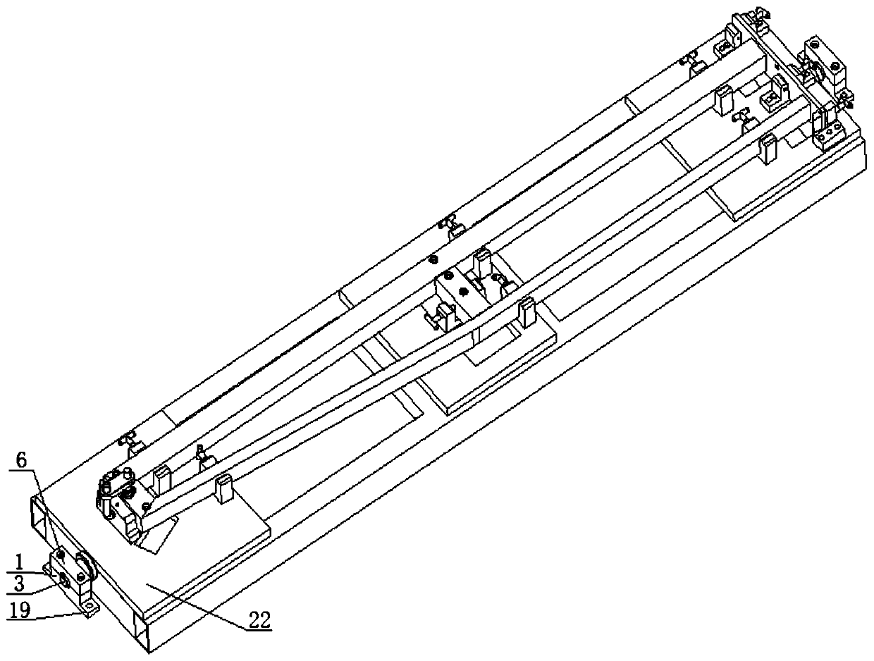 Turnover square tube welding fixture