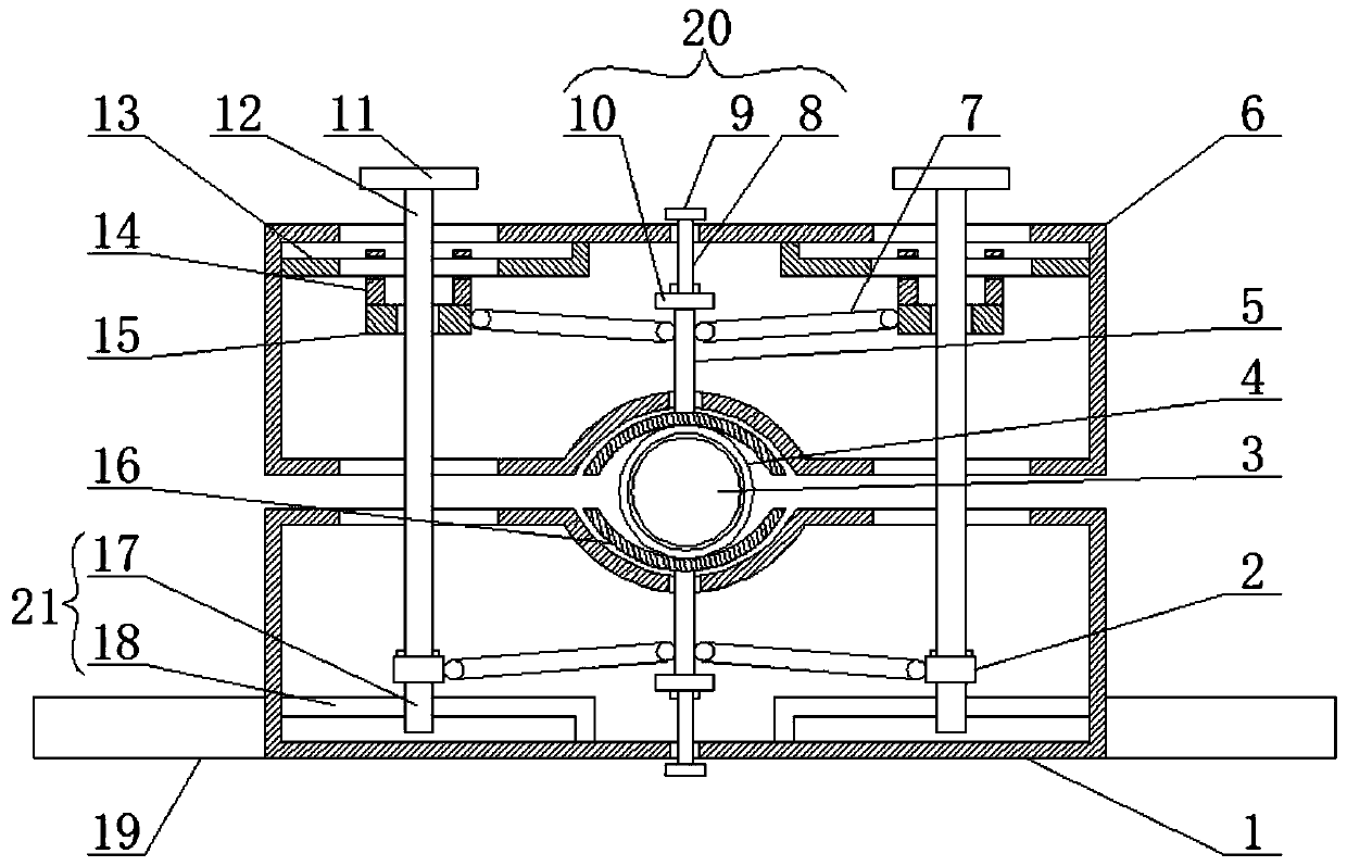 Turnover square tube welding fixture