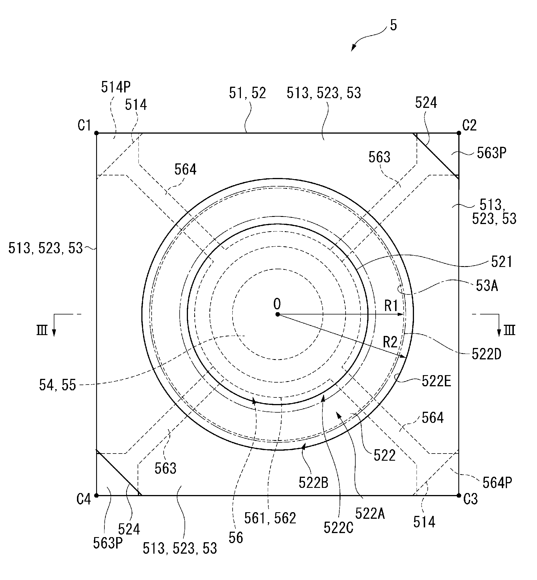 Wavelength variable interference filter, optical filter device, optical module, electronic apparatus, and method of manufacturing the wavelength variable interference filter