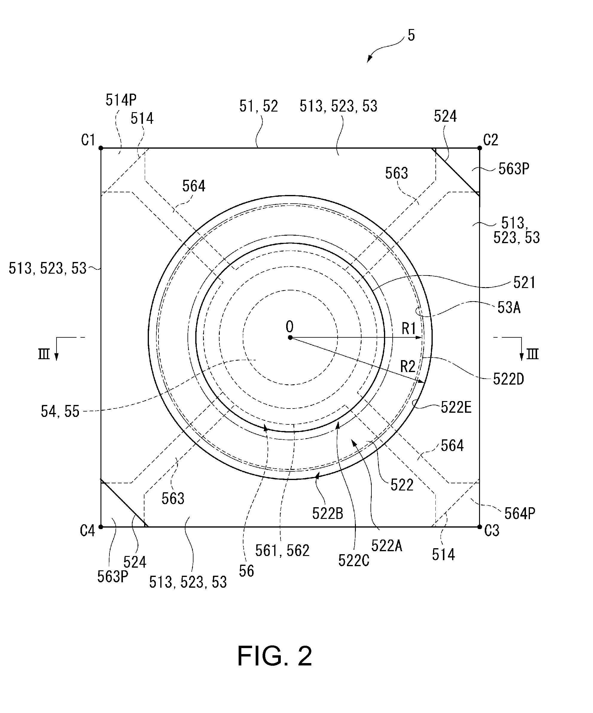 Wavelength variable interference filter, optical filter device, optical module, electronic apparatus, and method of manufacturing the wavelength variable interference filter