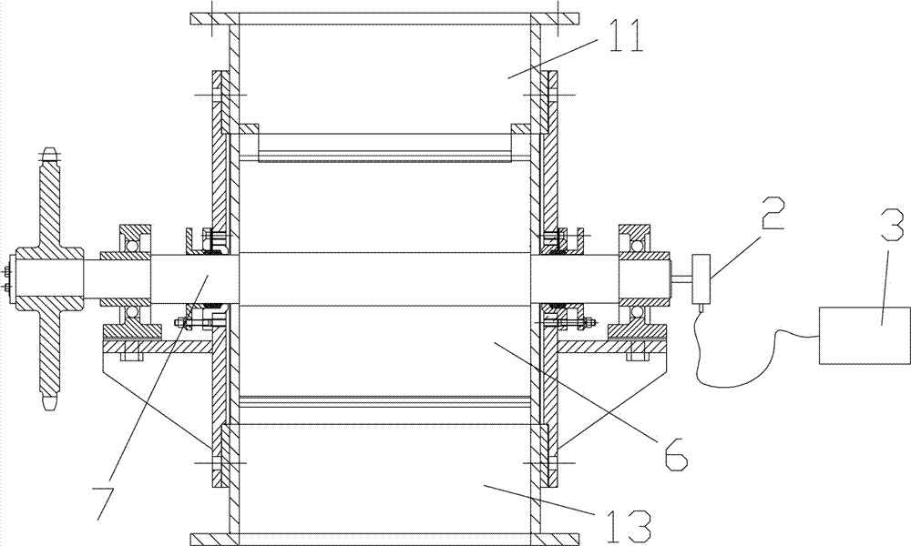 Automatic impurity-discharging and feeding machine