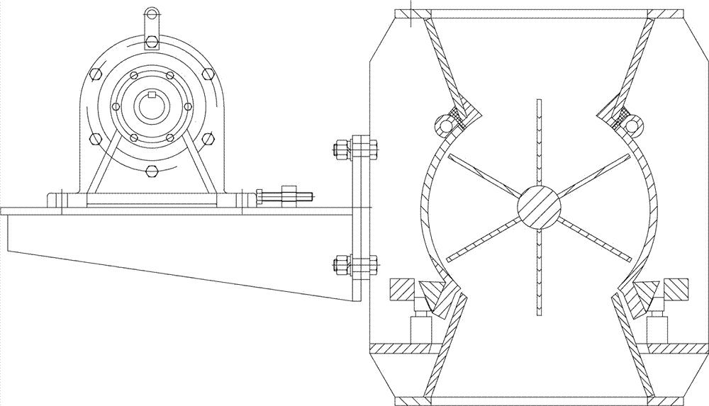 Automatic impurity-discharging and feeding machine