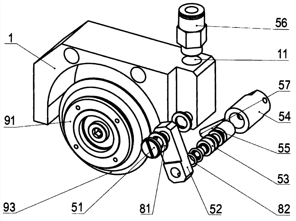 Cooling water spraying device of cutting machine