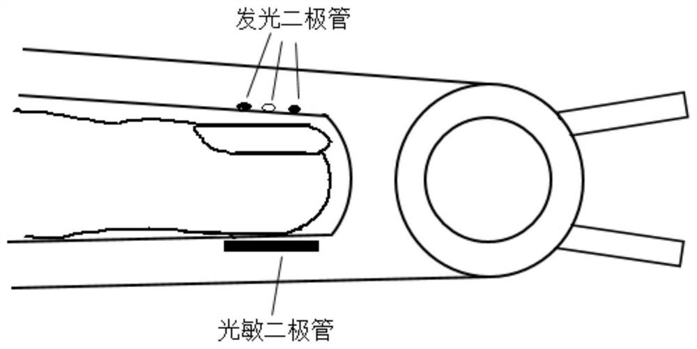 A pulse oximeter monitoring system and method with added reference light source calibration