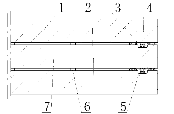 Flat vacuum glass welded by using glass welding material and provided with strip frame edge sealing and ditch groove edge sealing, and manufacturing method thereof