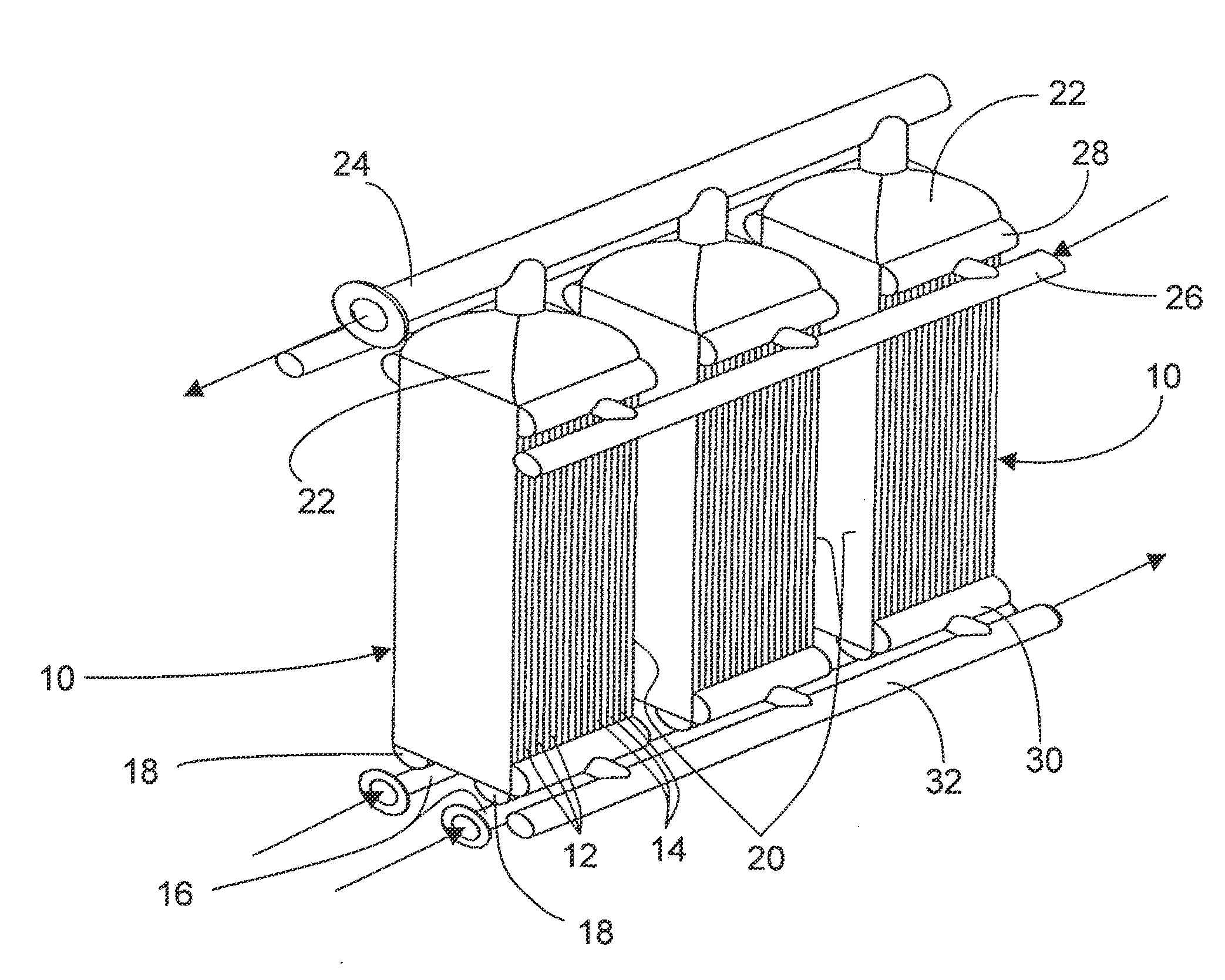 Method for making brazed aluminum heat exchanger and apparatus