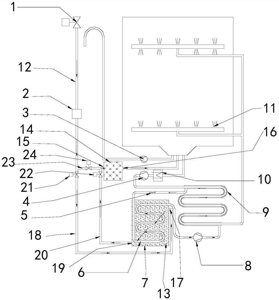 A heat pump dishwasher and its control method