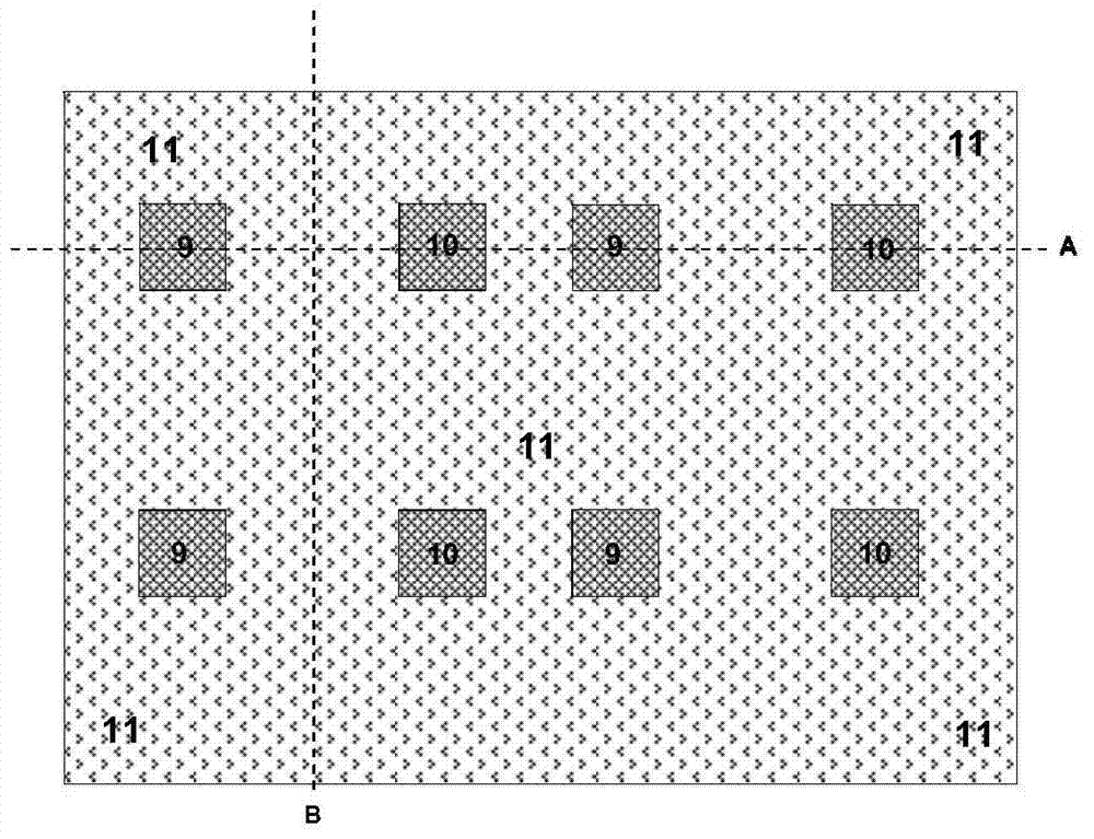 Soi substrate bidirectional breakdown protection double gate insulation tunneling enhanced transistor and manufacturing method