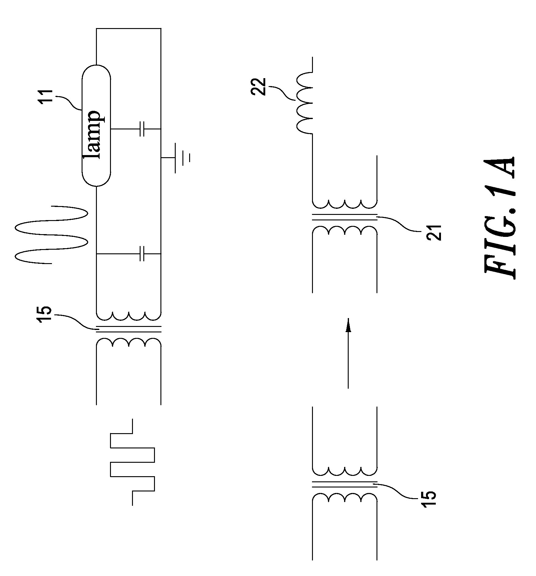 Coupled lamp driving device