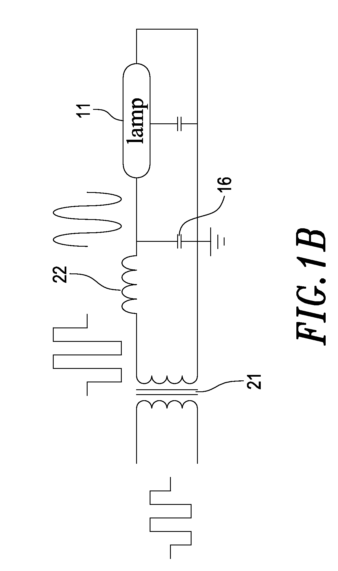 Coupled lamp driving device