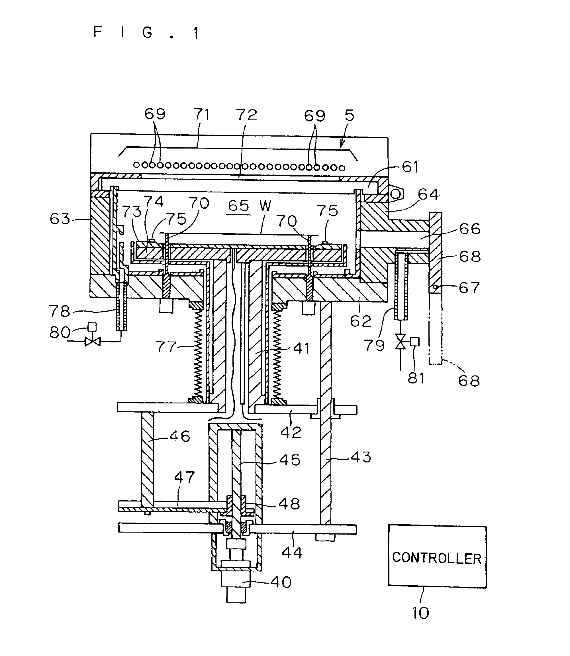 Apparatus for and method of heat treatment by light irradiation