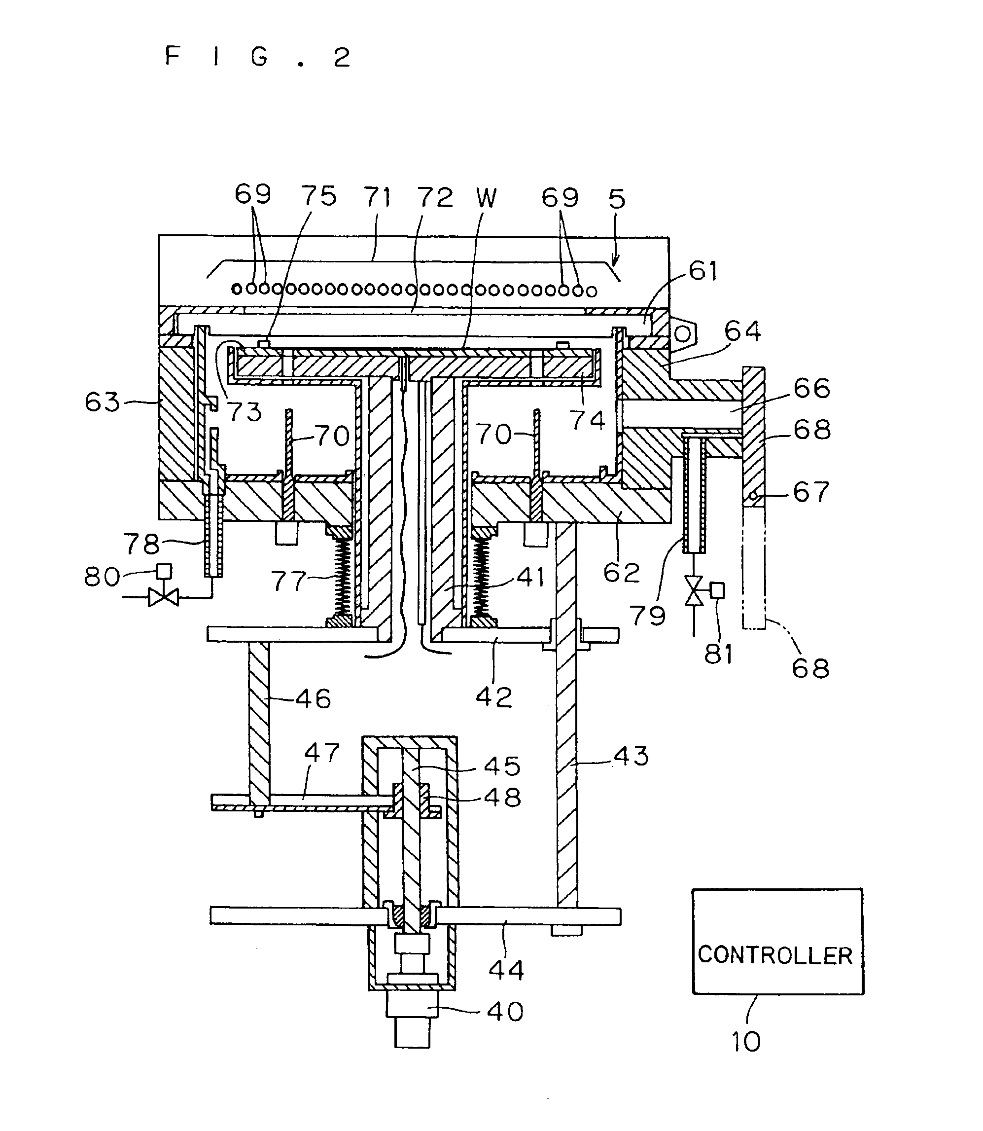 Apparatus for and method of heat treatment by light irradiation