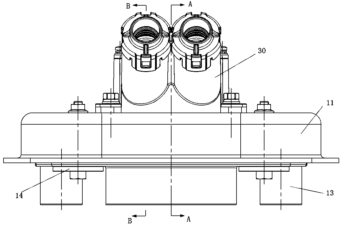 Connector and insertion core assembly thereof