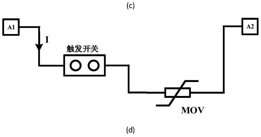 Oscillation transfer and solid-state switch combined direct-current circuit breaker