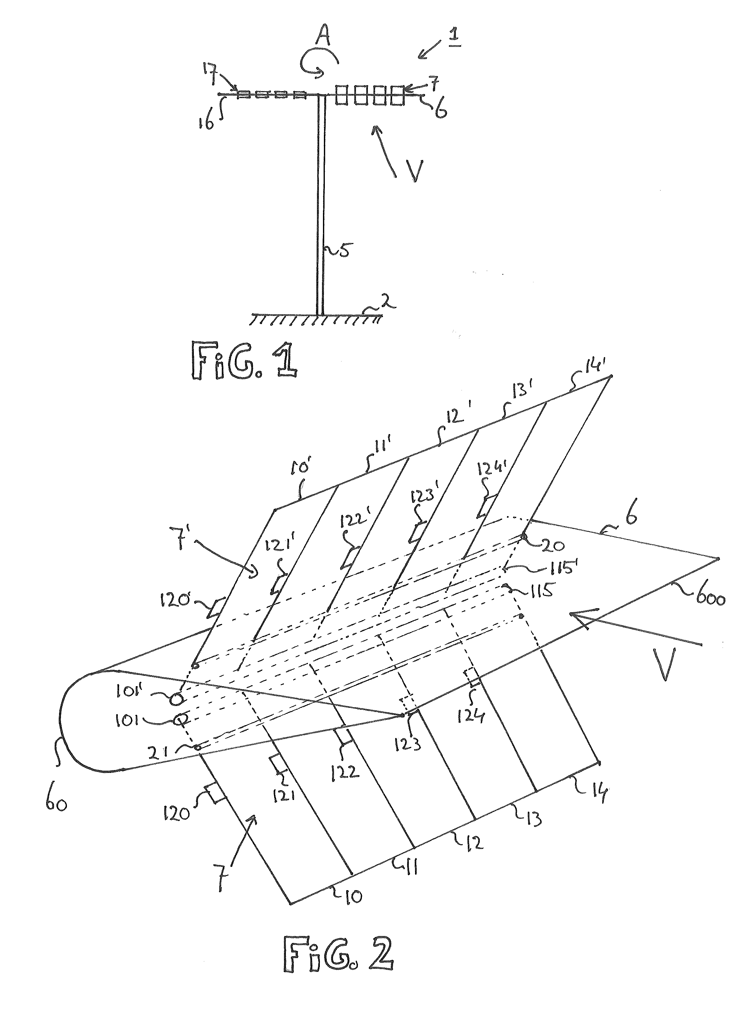 Wind Turbine, its Use and a Vane for Use in the Turbine