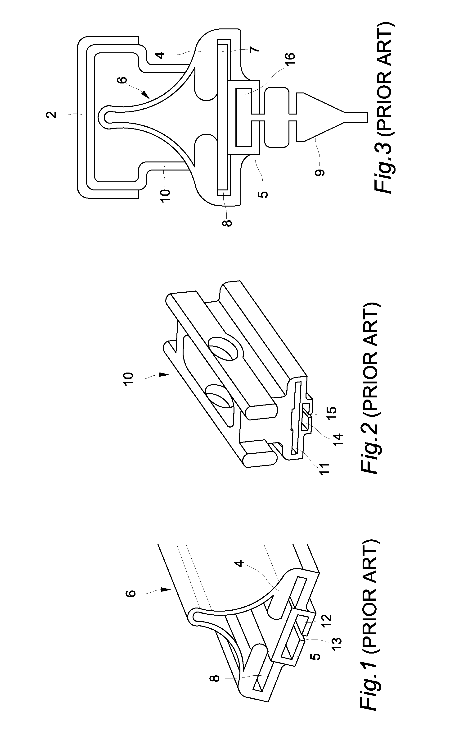 Flat blade wiper for vehicle