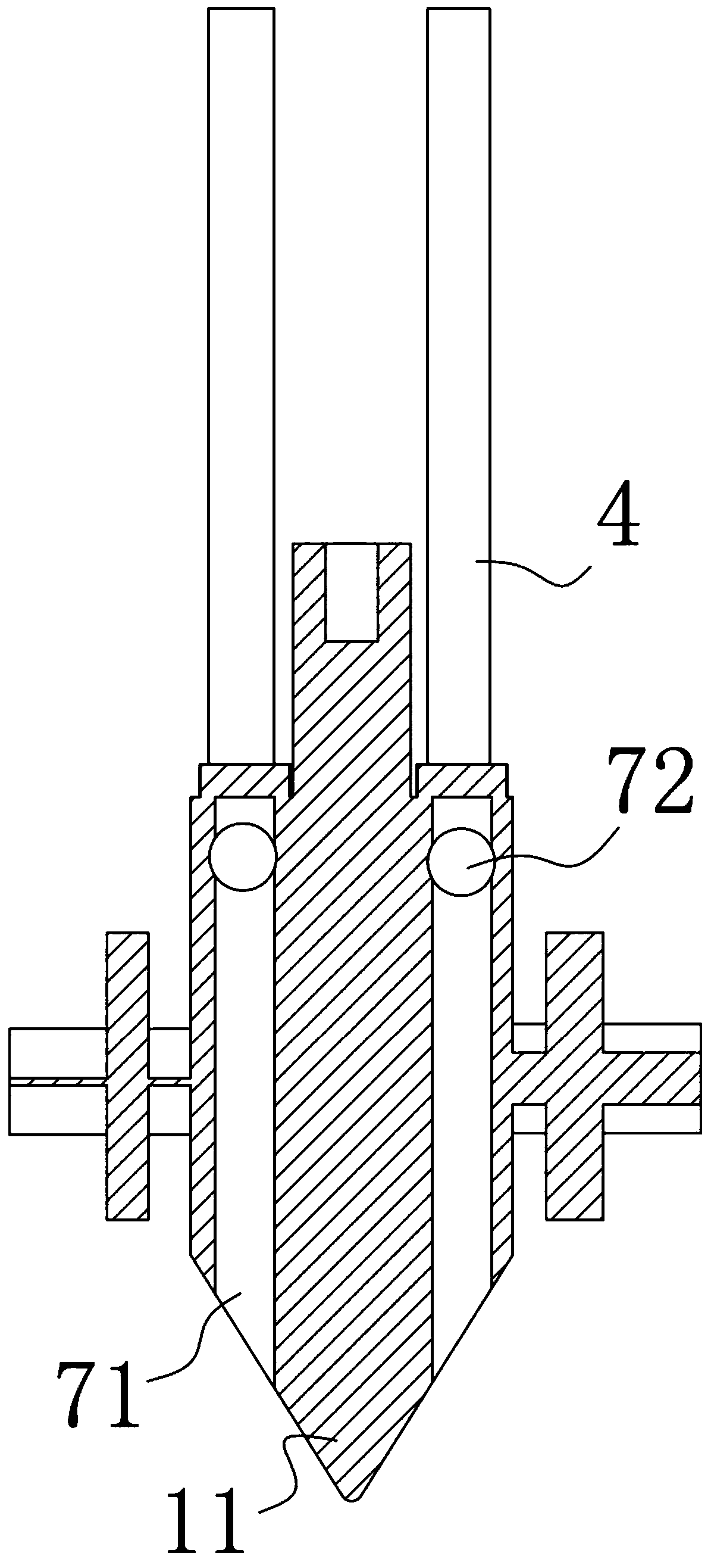 Pressure maintaining method of FPC pressure maintaining machine coated with wear-resistant material