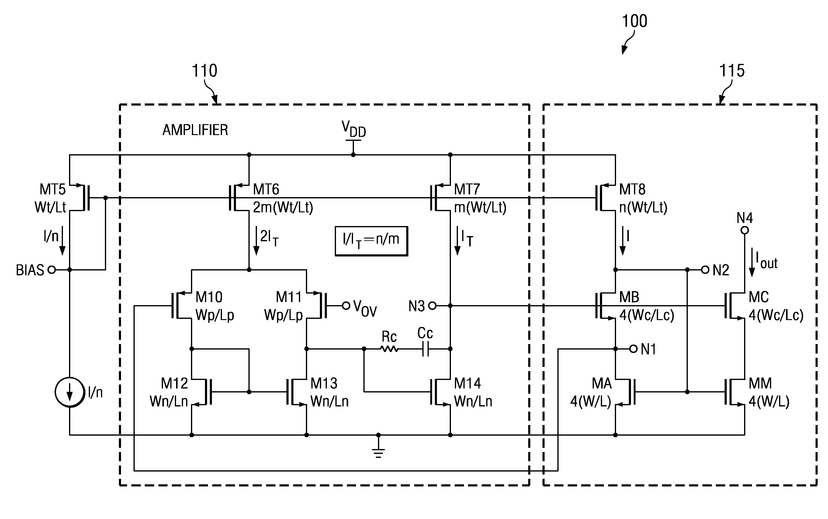 Biasing Scheme for Low-Voltage MOS Cascode Current Mirrors