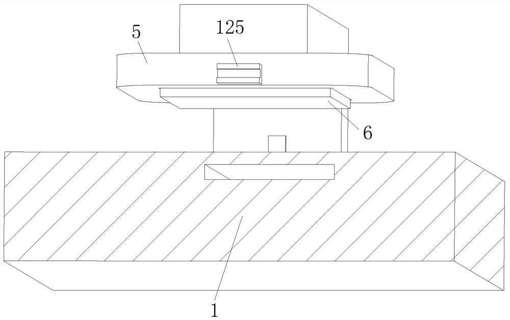 Automatic testing device for compressive property of liquid crystal screen