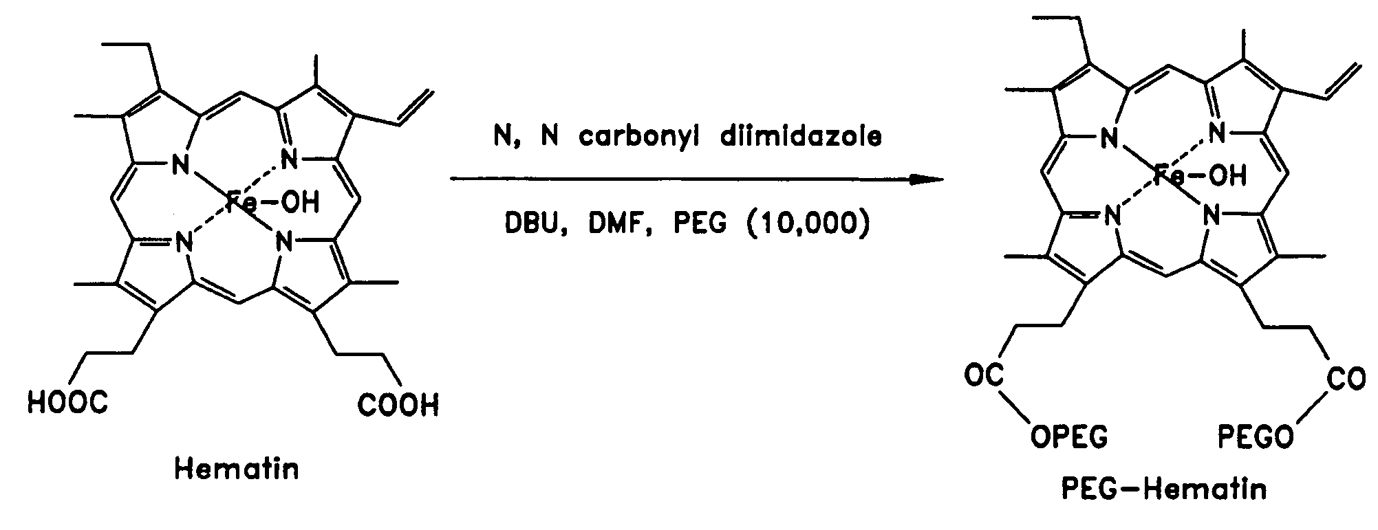Assembled hematin, method for forming same and method for polymerizing aromatic monomers using same