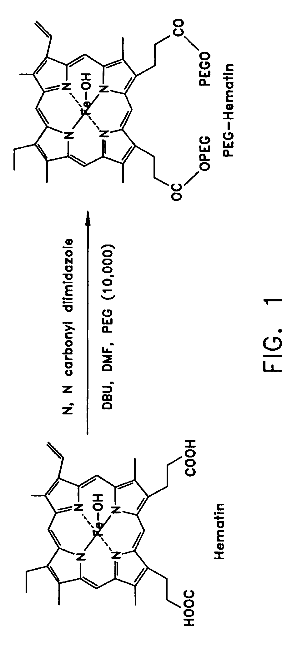 Assembled hematin, method for forming same and method for polymerizing aromatic monomers using same