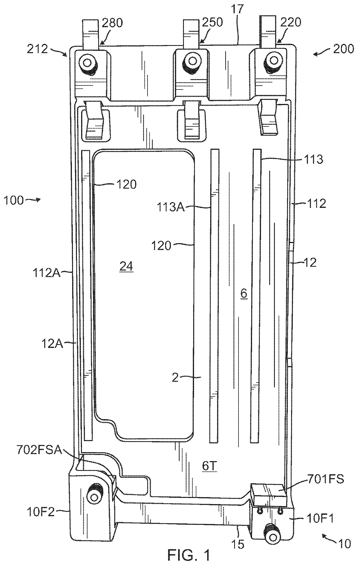 Rolling plate assembly attachment for portable power cutting tools including an improved structural design, improved wheel configuration, and a cutting guide