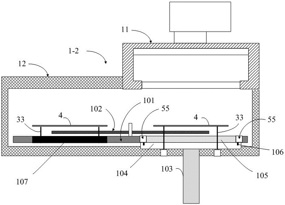 Vacuum lock system and processing method of substrates by using same