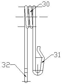 Elastic clamps for tobacco clamp, tobacco clamp, tobacco weaving auxiliary tool and tobacco clamp using method